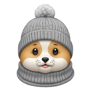 Winter Beanie Pet sticker