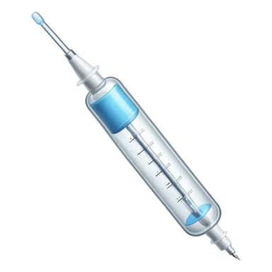 Empty medical syringe with no liquid inside, clear barrel sticker