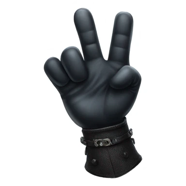 thumb up, gothic glove,  magical style sticker