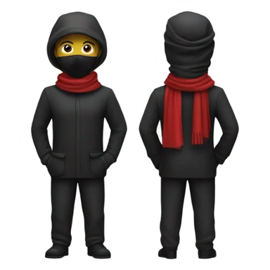 Squid game guard  sticker