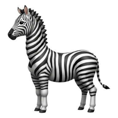 Archer zebra sticker