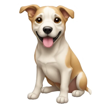 Perro gracioso sticker