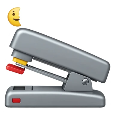 Erstelle mir ein Gabelstapler Emoji im Apple Stil sticker