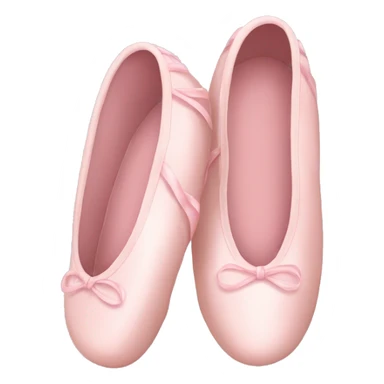 Pale pink ballet shoes sticker