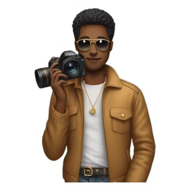 Super stylish photographer sticker