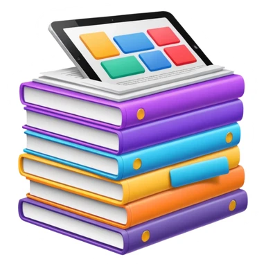 mac os mixed documents skeuomorphic sticker