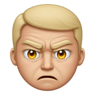 Showing ass hole face emoji sticker