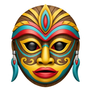 Tangu Mask sticker