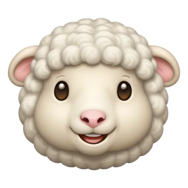 connect these 2 emojis 🐑😍 sticker