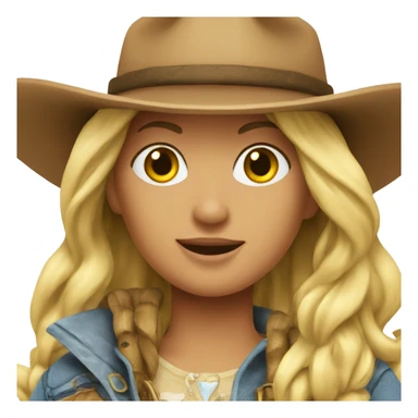 coastal cowgirl  sticker