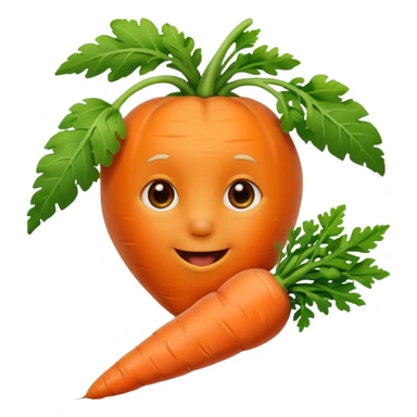 Grugu qui mange une carotte sticker