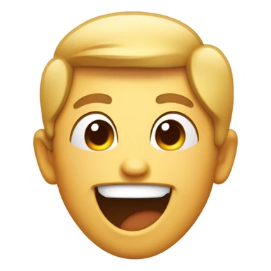 Winking face with mouth open  sticker