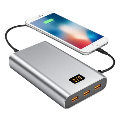 Power bank charger  sticker