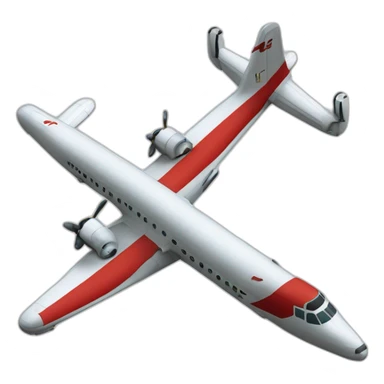 Lockheed Constellation Iberia airlines sticker