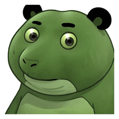 Panda feliz  sticker