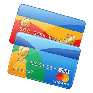 ACCEPTED PARTICIPATION METHODS — Debit and Credit Card together sticker