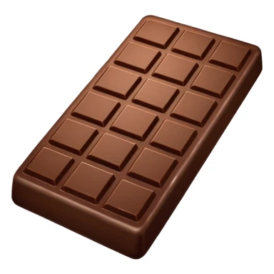 chocolate bar sticker