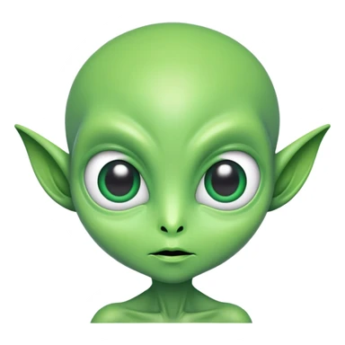 90’s full bodied alien sticker