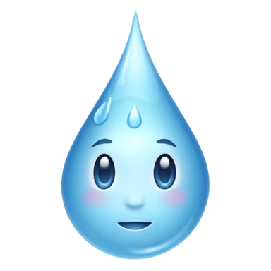 A drop of water  sticker