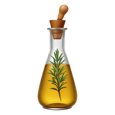 rosmarin hair oil sticker