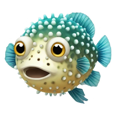 pufferfish sticker