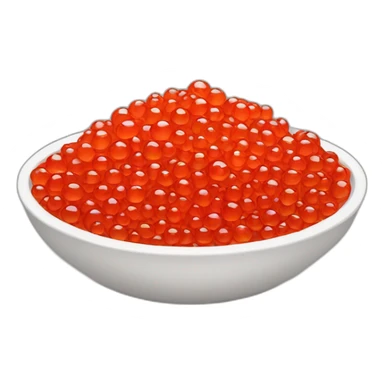 Red caviar  sticker
