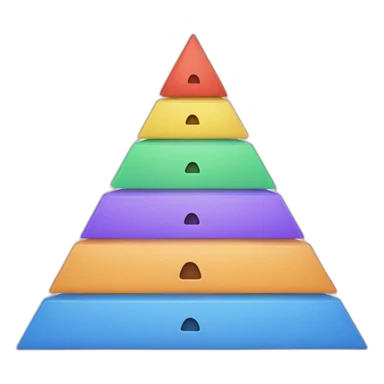 maslow pyramisd sticker