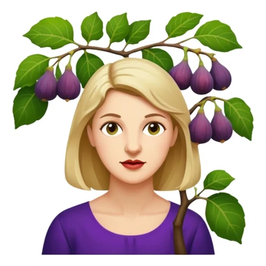 Sylvia plaths fig tree analogy sticker