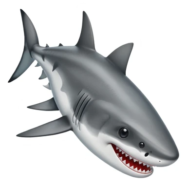 Tiburón con zapatos sticker