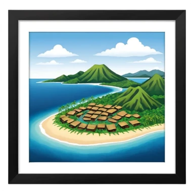 The province in Papua New Guinea called Manus sticker