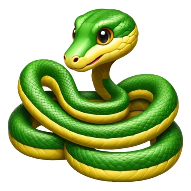 baby snake sticker