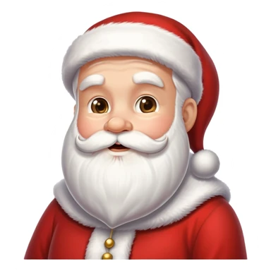 Santa claus sticker