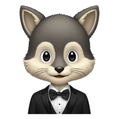 Hazbin hotel dizisindeki Husk sticker