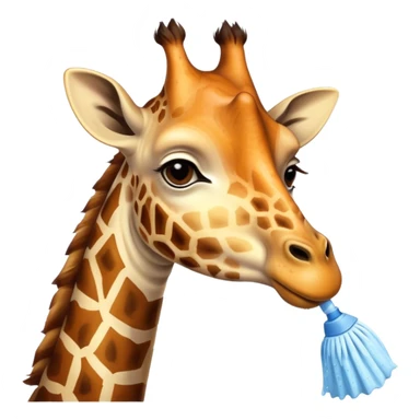 scrub giraffe  sticker