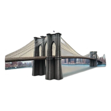 Brooklyn bridge sticker