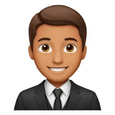 sales worker 30 faces of emojis sticker