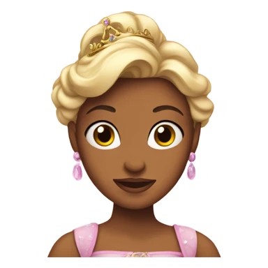 princess Disney with a pink iphone sticker