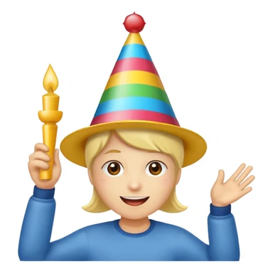 Gorro de cumple  sticker