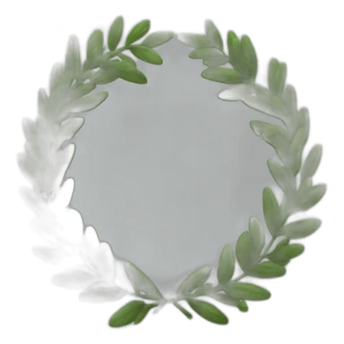 wreath of laurel sticker