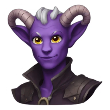 tiefling sticker