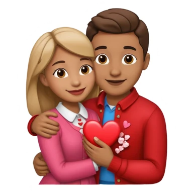 valentines day couple sticker