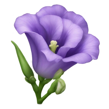 Lisianthus flower sticker