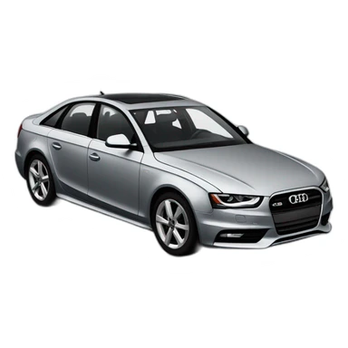 Audi A4 sticker