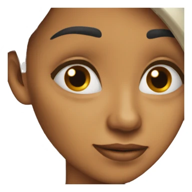 chica con lágrimas en los ojos sticker