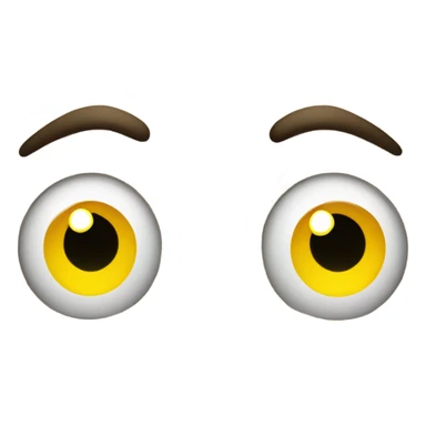 Yellow emoji face distraught  sticker