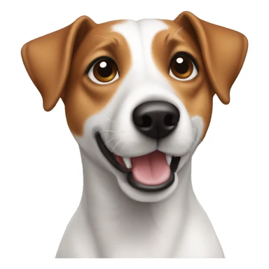Dog jack russell sticker