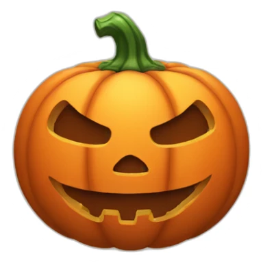 Jack o lantern sticker