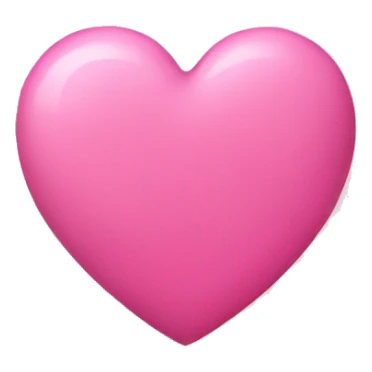 Pink heart sticker