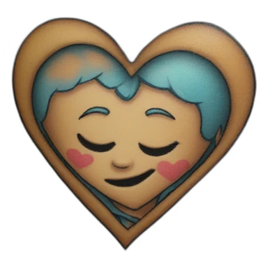 mom heart tattoo sticker