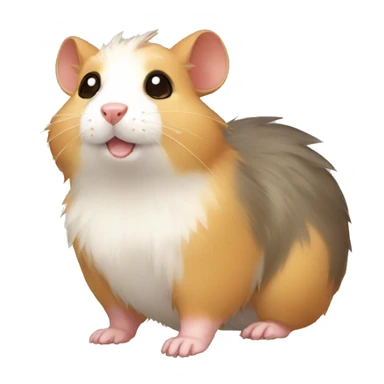 Cute cool animal hamster dog hybrid Fakemon sticker